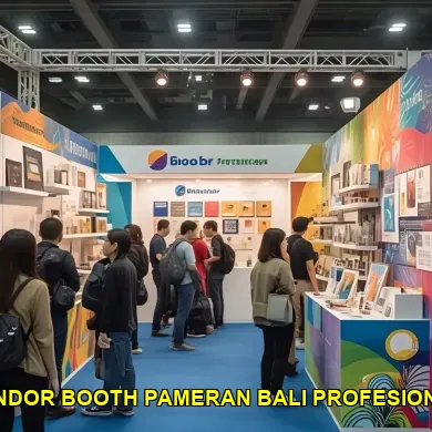 vendor booth pameran bali profesional